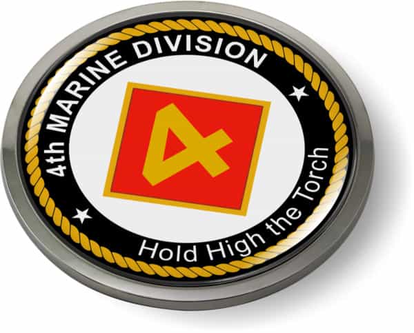 USMC - 4th Marine Division Emblem